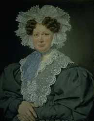 Kammerherrin Kirsten Stampe geb. Kaas (1766-1842), verheiratet 1793 mit Kammerherr Holger Baron Stampe zu Nysø