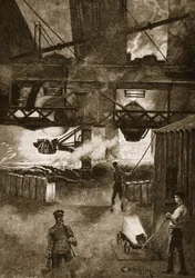 Der Bessemer-Prozess, Illustration aus 