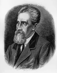 Porträt von Giuseppe Sirtori (1813-1874), italienischer Soldat, General, Patriot und Politiker, Gravur