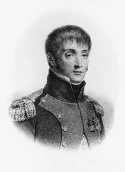 Porträt von Louis Bonaparte (1778-1846), französischer Soldat und König von Holland von 1806 bis 1810, Gravur
