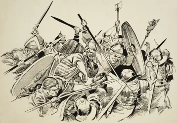 Gallier gegen Römer