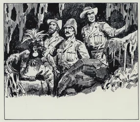 Illustration für König Salomons Minen