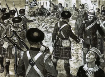 Unidentifiziertes Highlander-Regiment