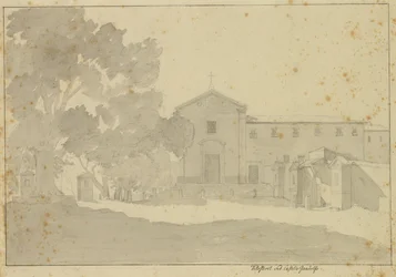 Kapuzinerkloster bei Castel Gandolfo südöstlich von Rom