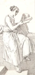 Die Vernunft. Allegorische Figur