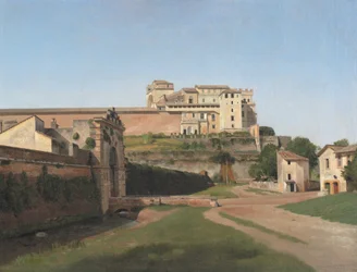Porta Angelica und ein Teil des Vatikans