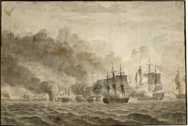 Die Schlacht auf der Reede