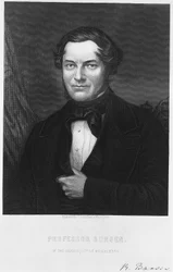 Robert Bunsen, deutscher Chemiker, 1850er Jahre