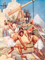 Wo Ägyptens Könige der Antike begraben wurden (Lithografie)