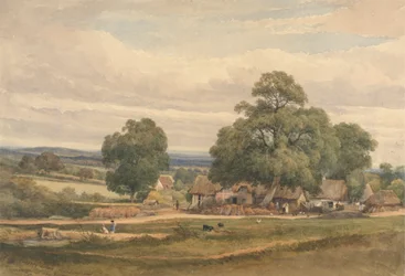 Emerey Down bei Lyndhurst, New Forest, Hants