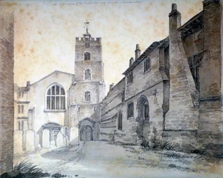 St Bartholomew-the-Great, City of London, 1803