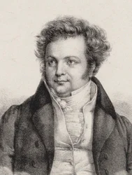 Porträt des Komponisten Heinrich Marschner 1795-1861
