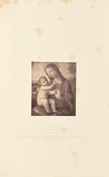 Die Jungfrau und das Kind, von Filippino Lippi