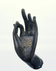 Hand des Buddha (Bronze)