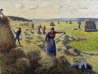 Heuernte, Éragny, ca. 1887