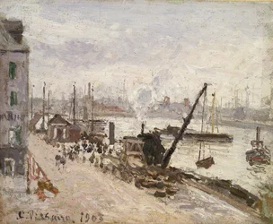 Kai in Le Havre, 1903