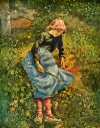 Sitzende Bäuerin, 1881, 1939