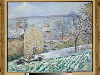 Schneeeffekt in der Eremitage