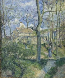 Der Weg zu Les Pouilleux, Pontoise, 1881