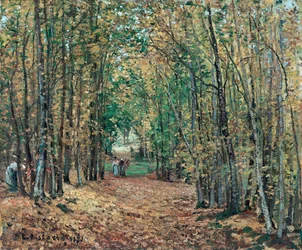 Die Wälder von Marly, 1871