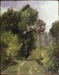 Unter den Bäumen, 1864