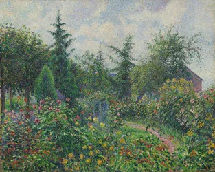 Garten und Hühnerstall bei Octave Mirbeau, Les Damps