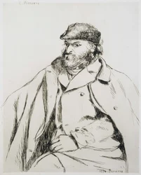 Porträt von Cezanne (Zustand I)