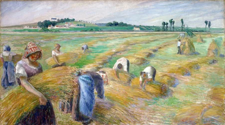 Die Ernte - Camille Pissarro, 1882 - National Museum of Western Art, Tokio