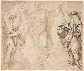 Die Verklärung recto, ca. 1590