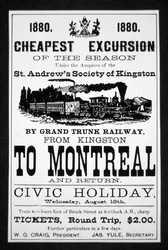 Grand Trunk Railway Plakat