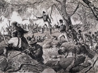 Die Schlacht von Chateauguay, 26. Oktober 1813