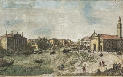 Canaletto Al Dolo koloriert