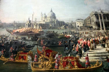 Empfang des französischen Botschafters in Venedig, 1726-1727