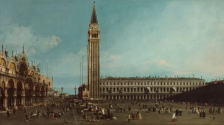 Die Piazza San Marco, Venedig