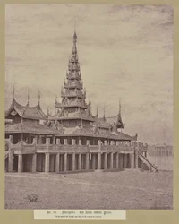 Nr. 77. Amerapoora. Der Wasserpalast des Königs