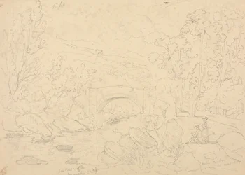 Holne Brücke, 30. Mai 1833