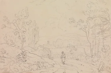 In der Nähe von Newport, Isle of Wight, Februar 1826