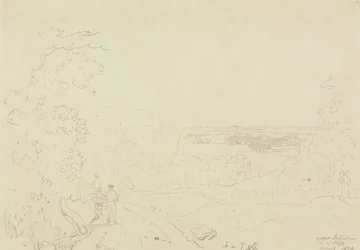 In der Nähe von Swainstone, Isle of Wight, August 1829