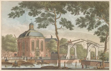 Lutherische Kirche in Rotterdam, ca. 1790