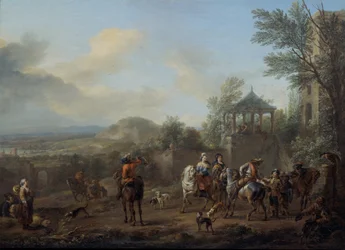 Abfahrt zur Jagd