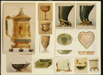 Auswahl an Entwürfen, Haus von Carl Fabergé