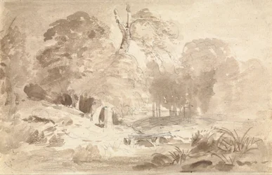 Ländliche Landschaft in der Mark Brandenburg