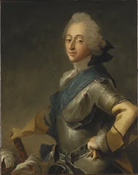 Porträt von König Friedrich V. von Dänemark (1723-1766)