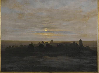 Steinzeitdeich auf der Insel Rügen, Deutschland