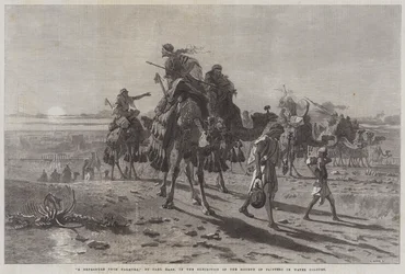 Eine Abreise aus Palmyra