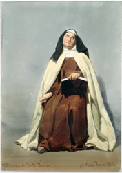 Eine Nonne des Ordens der Heiligen Theresa, 1852