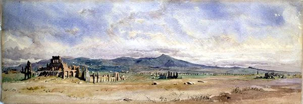 Villa des Lucullus in Misenum in der Bucht von Neapel