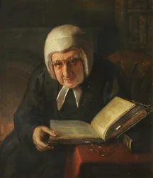 Martin Joseph Routh, Präsident des Magdalen College, 1850