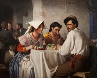 In einer römischen Osteria, 1866