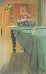 Brita am Klavier, 1908